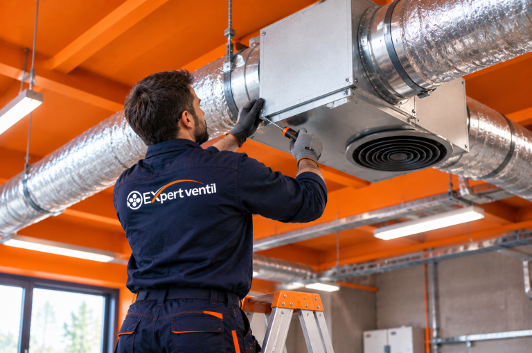 installation de VMC expert ventil